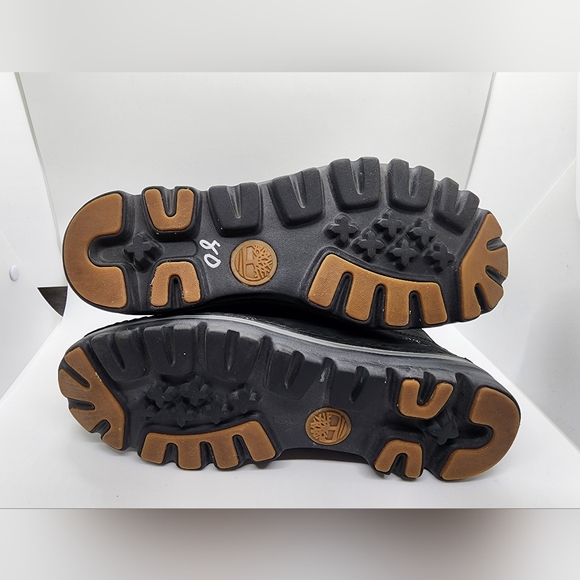 Timberland Black Boots Sz 9 - Picture 6 of 6